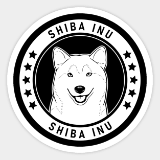 Shiba Inu Fan Gift Sticker